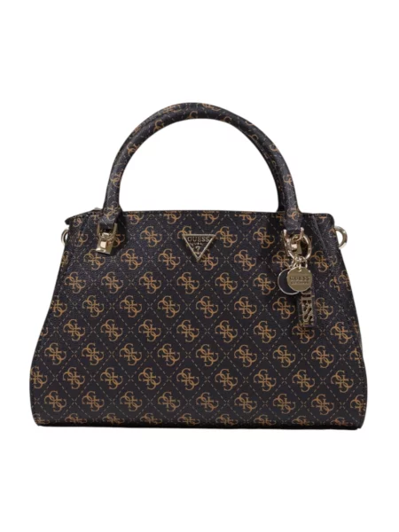 Guess torebka NOELLE brązowy