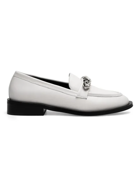 Pantofi loafer Eva Minge alb