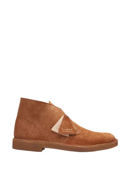 Ghete desert Clarks Originals din piele de căprioară maro
