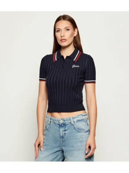 Guess Pulover Bleumarin