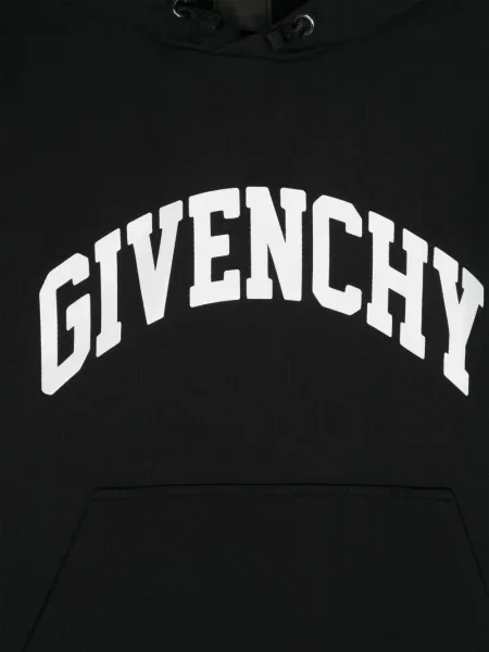 Bluza z kapturem dziecięca Givenchy czarna
