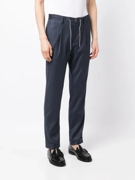 Pantaloni Luciano Barbera albastru