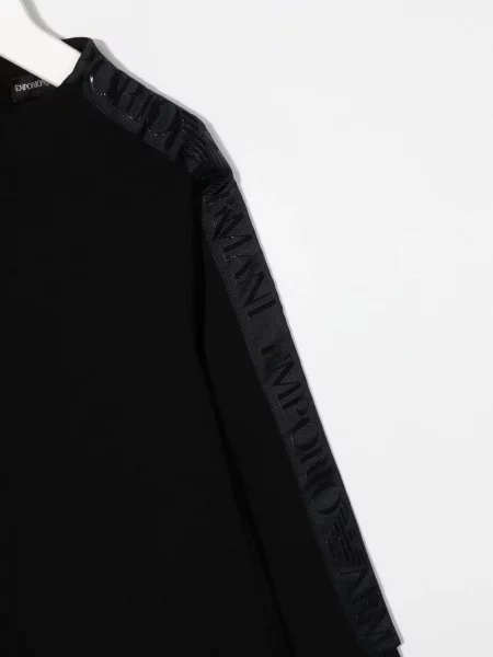 Sukienka dziecięca Emporio Armani niebieska