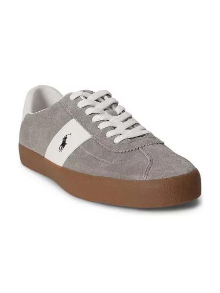 Polo Ralph Lauren Court Vlc Pp superge usnjene siva
