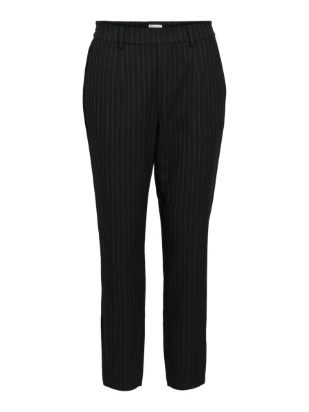 OBJECT Pantaloni eleganți OBJLISA gri negru