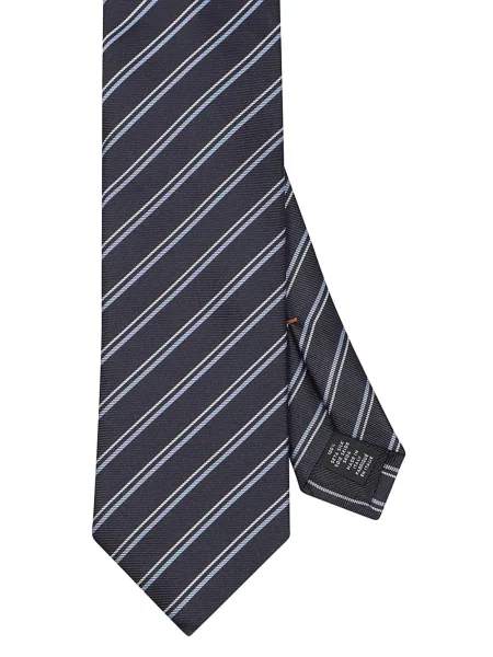 Cravată Zegna de mătase albastru