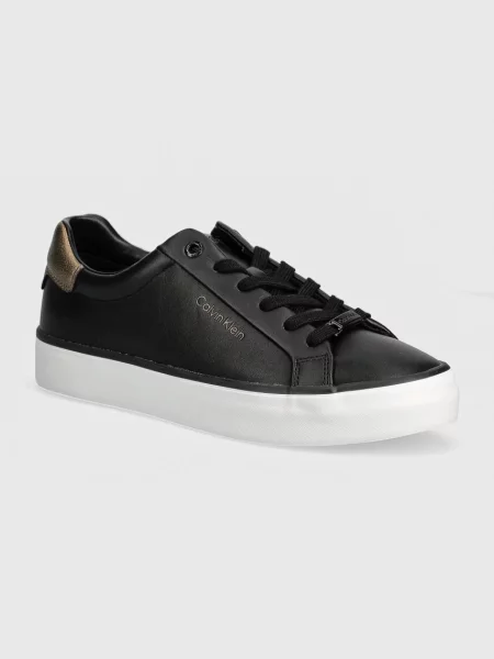 Sneakersy Calvin Klein koronkowe białe