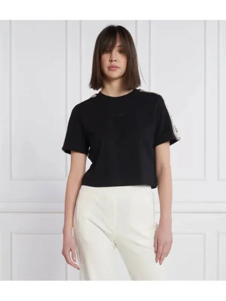 GUESS ACTIVE Póló BRITNEY | Cropped Fit fekete