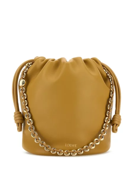 Geantă bucket Loewe galben