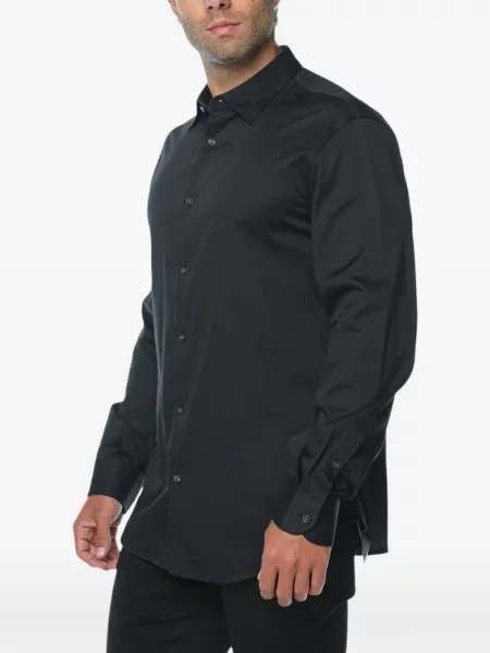 Lung cămașă Emporio Armani negru