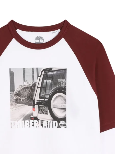 Koszulka dziecięca Timberland biała
