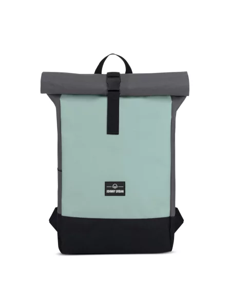 Johnny Urban Rucsac Ryan gri / verde mentă / negru alb