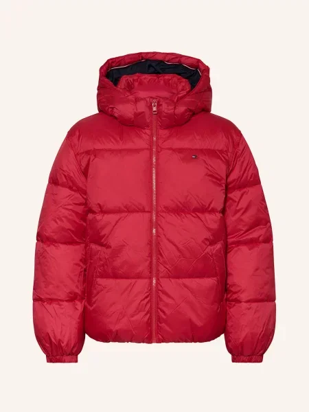 Zimní bunda Tommy Hilfiger červená
