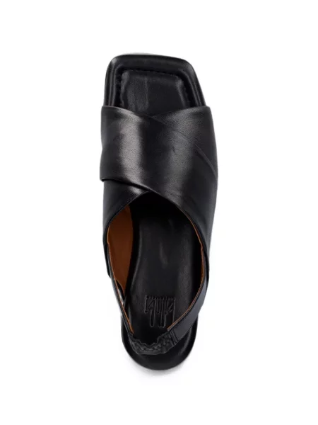Sandale Billi Bi slingback cu bretele negru