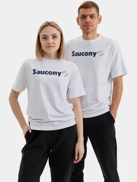 Жіноча Футболка Saucony білий