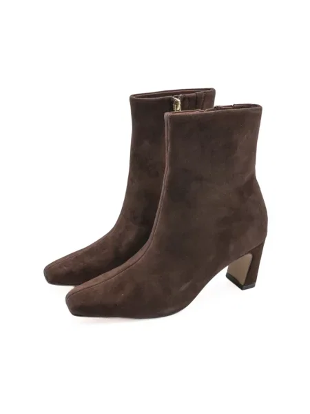 Buty do kostki Steve Madden zamszowe brązowe