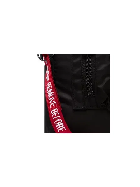 Alpha Industries Torbica za okrog pasu Crew Carry Bag črna