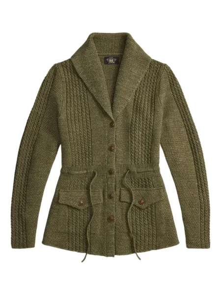 Șnur de strângere cardigan Ralph Lauren Rrl verde