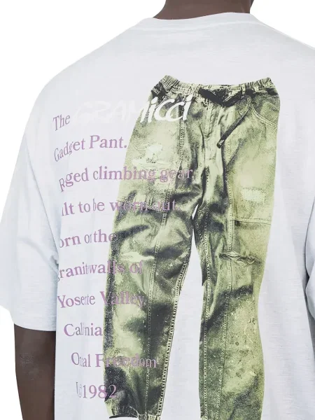 Tricou Gramicci cu imagine gri