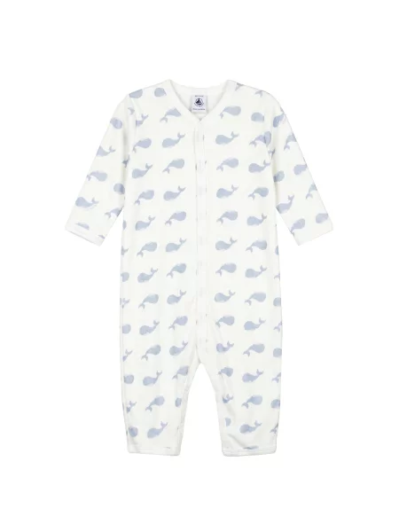 Pijamale copii Petit Bateau albastru