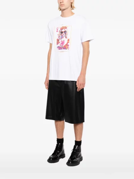 Tricou Les Hommes alb