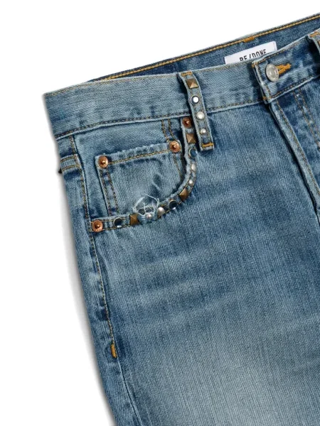 Pantaloni Re/done albastru