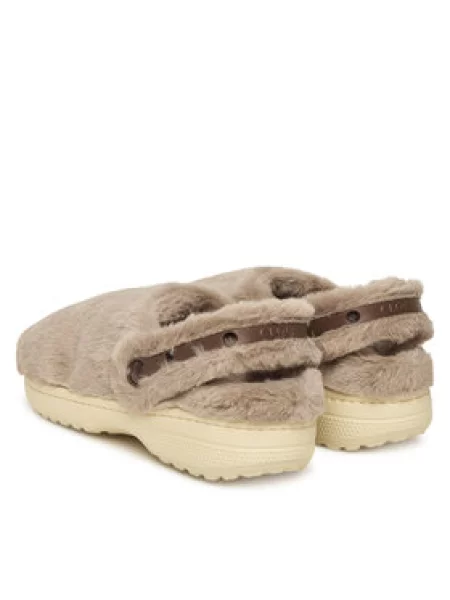 Crocs Papuče Classic Unfurgettable Clog Bež smeđa