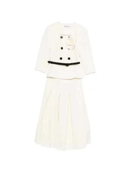 Fustă Self-portrait cu model floral de costum