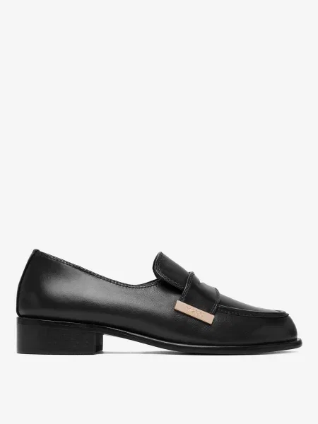 Loafersy czarne