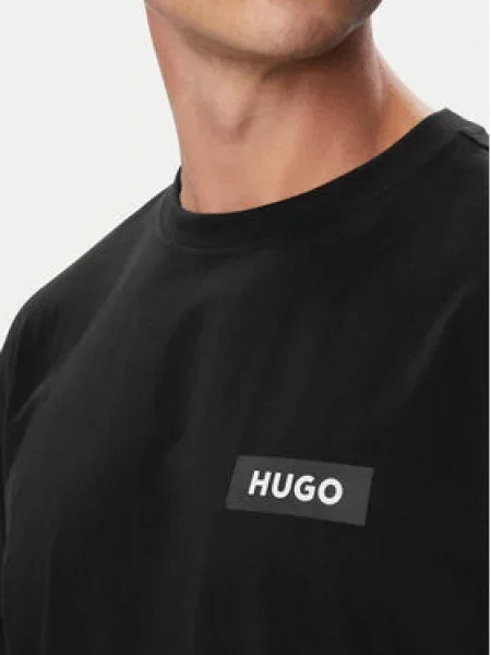HUGO Pižama Ron Short Set črna