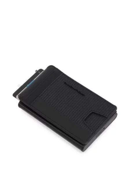 Portofel Piquadro cu autograf negru