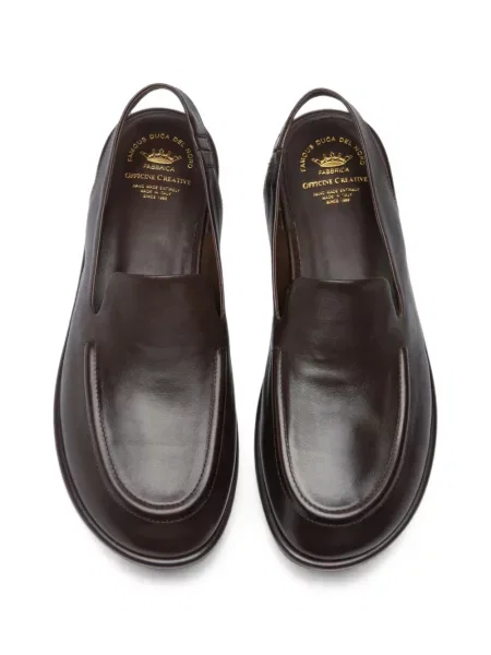 Pantofi cu toc Officine Creative fără toc maro