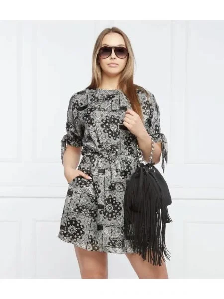 The Kooples Rochie BANDANA negru
