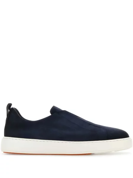Sneakerși Santoni albastru