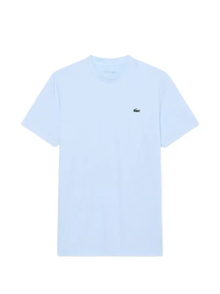 Tricou Lacoste cu autograf albastru