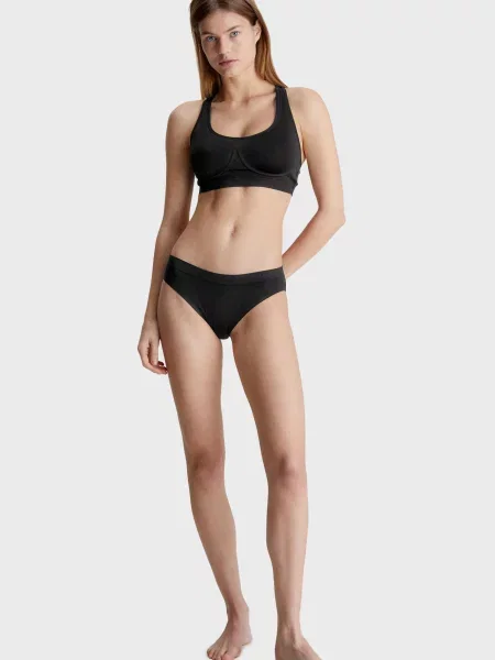 Без подкладки бюстгальтер Calvin Klein черный