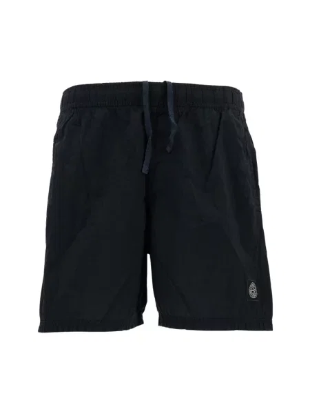 Kąpielówki Stone Island z kamieniami niebieskie