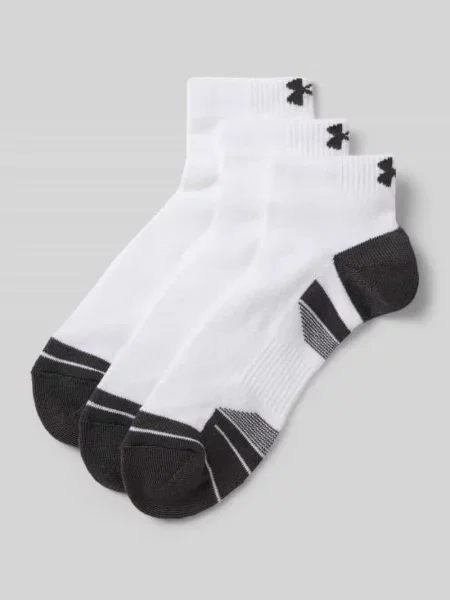 Skarpety z elastycznym pasem w zestaw 3 szt. Under Armour białe
