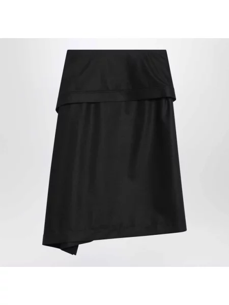 Długa spódnica maxi Ferragamo czarna
