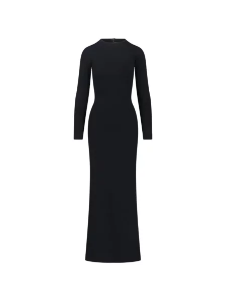Rochie maxi Max Mara de costum negru