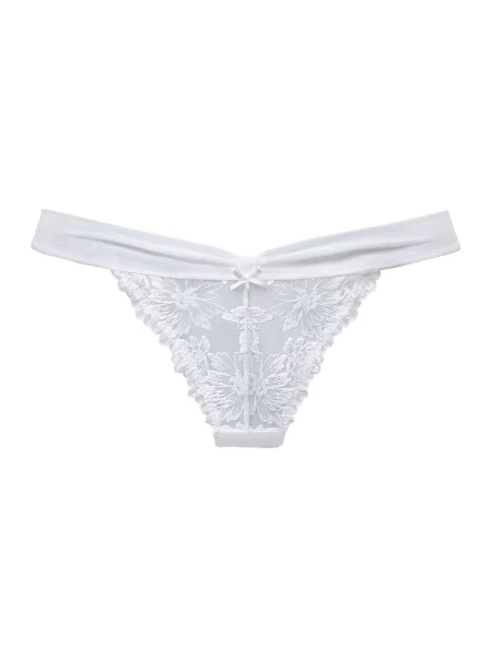 NUANCE Tanga alb