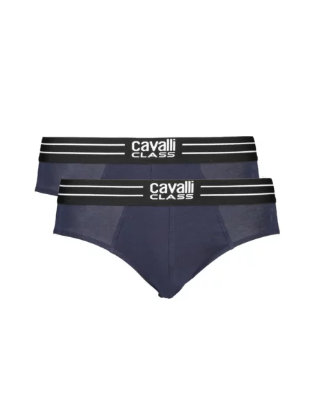 Majtki Cavalli Class niebieskie