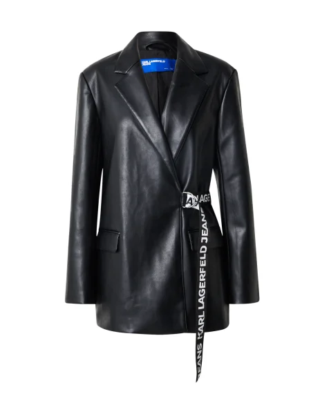 KARL LAGERFELD JEANS Sacou negru alb