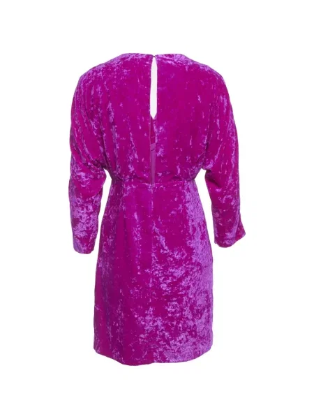 Rochie mini Sandro cu decolteu în V roz