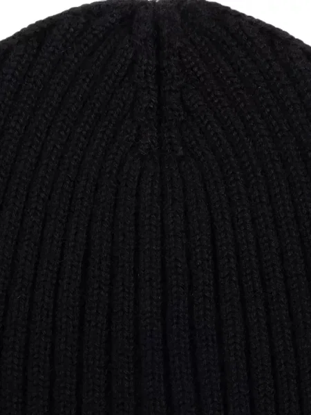 Czapka dziecięca Moncler Enfant czarna
