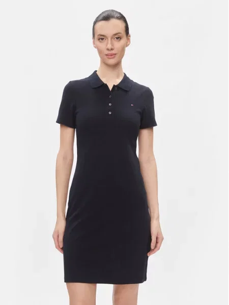 Vsakodnevna obleka Tommy Hilfiger modra
