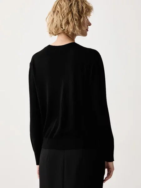 Calvin Klein sweter z wełną czarny