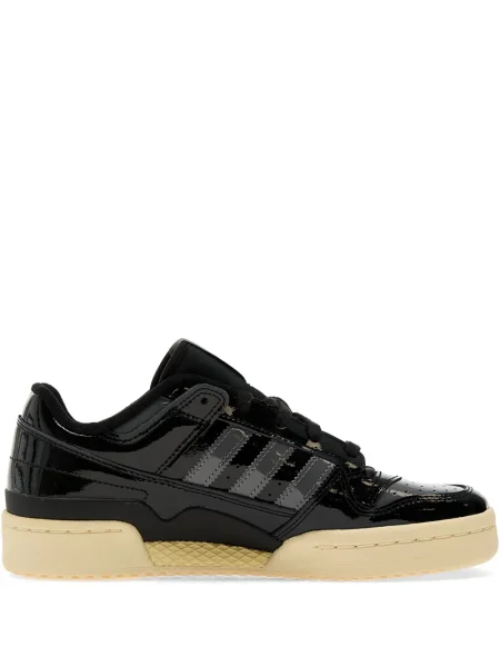 Papuci Adidas din piele de căprioară cu platformă verde