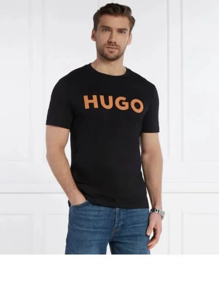 HUGO Tricou Dulivio negru