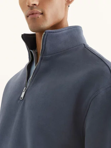 Reiss Mikina Quinn černošedá